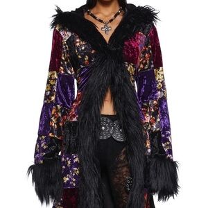 Current Mood - Bold Love Velvet Coat